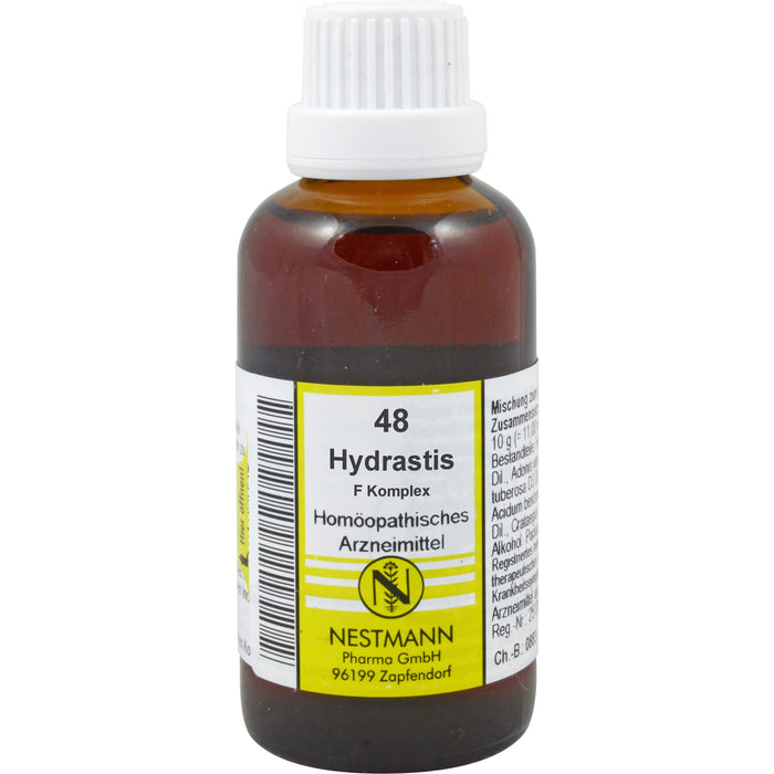 NESTMANN 48 Hydrastis F Komplex Mischung, 50 ml Lösung
