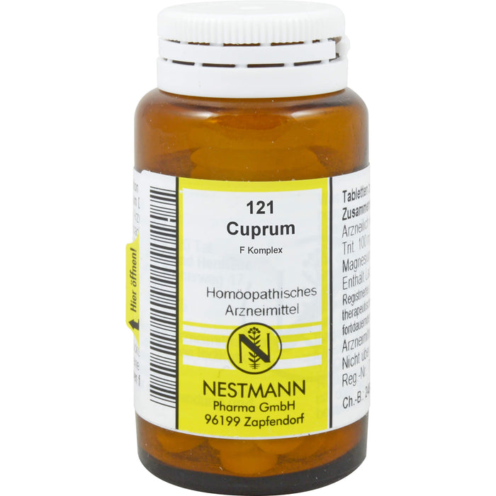 NESTMANN 121 Cuprum F Komplex Tabletten, 120 St. Tabletten
