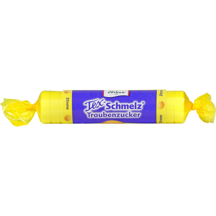 Tex-Schmelz Traubenzucker Zitrone, 33 g Bonbons