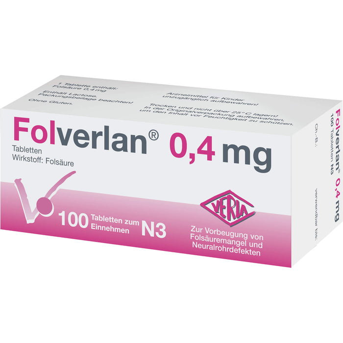 Folverlan 0,4 mg, Tabletten, 100 St TAB