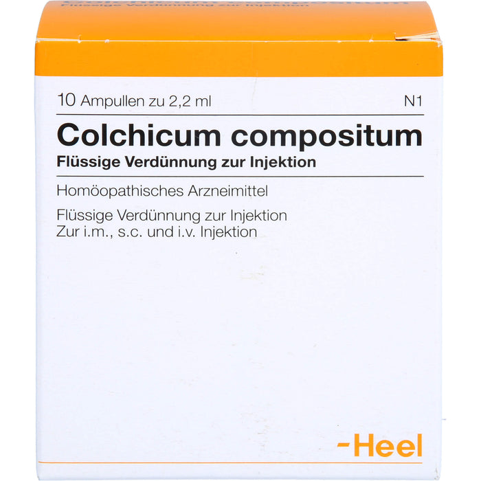 Colchicum compositum Heel flüssige Verdünnung, 10 St. Ampullen