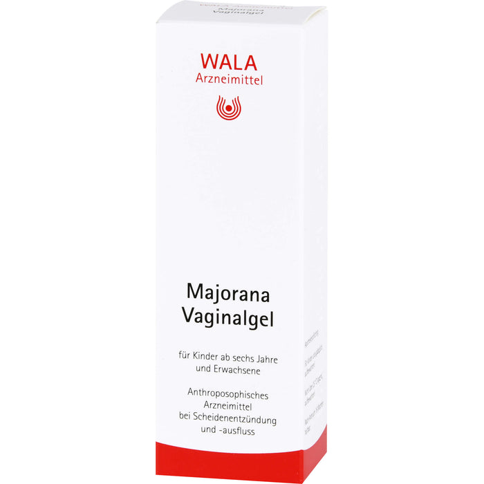 WALA Majorana Vaginalgel bei Scheidenentzündung und -ausfluss, 30 g Gel