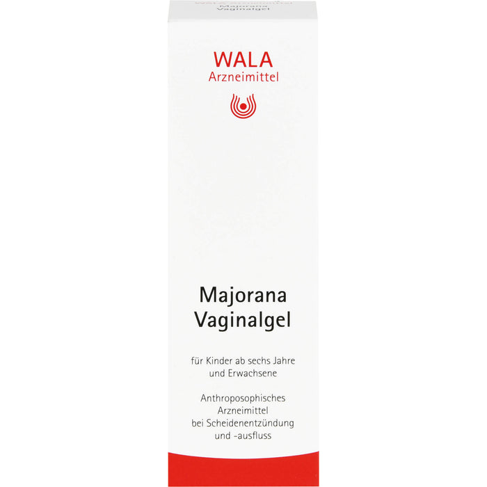 WALA Majorana Vaginalgel bei Scheidenentzündung und -ausfluss, 30 g Gel