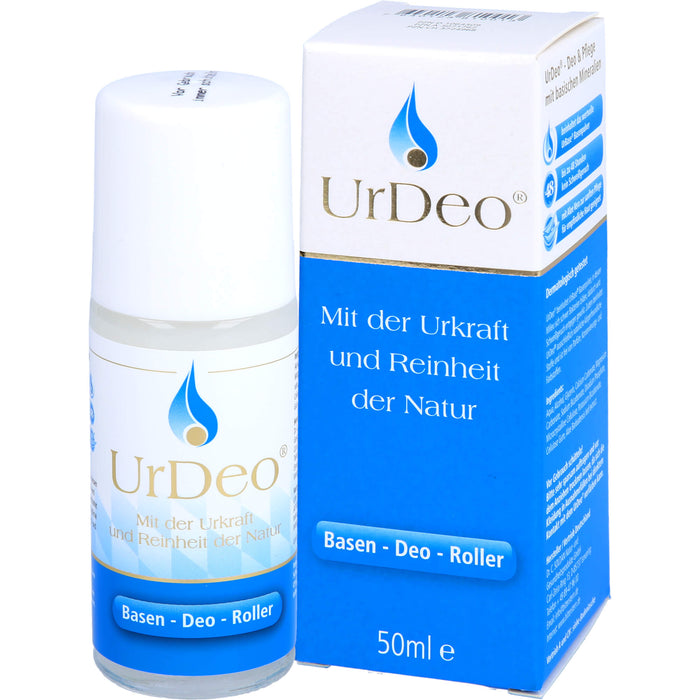 UrDeo Deodorant Roll-on mit der Urkraft und Reinheit der Natur, 50 ml Lösung