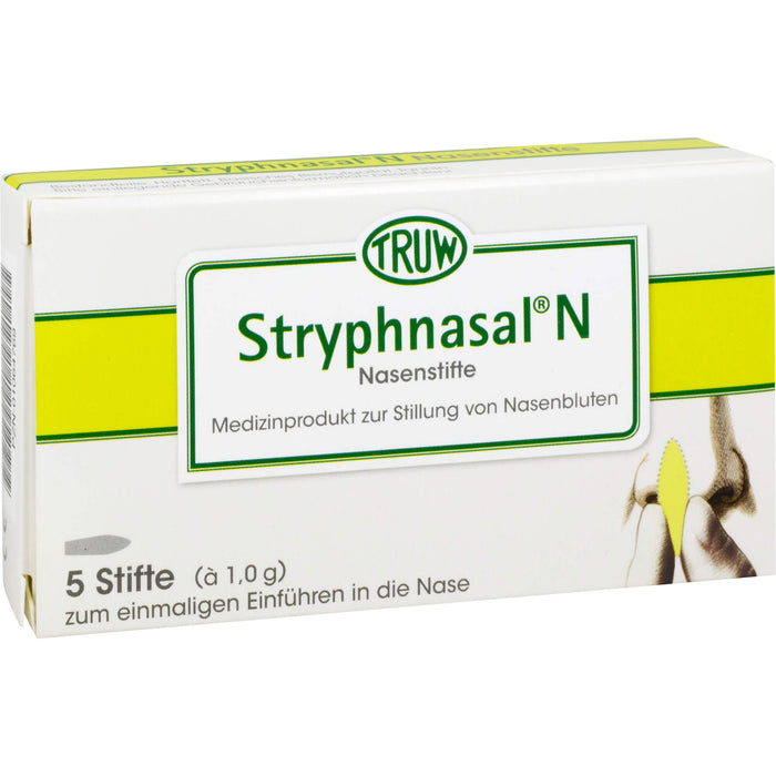 Stryphnasal N Nasenstifte zur Stillung von Nasenbluten, 5 St. Stift