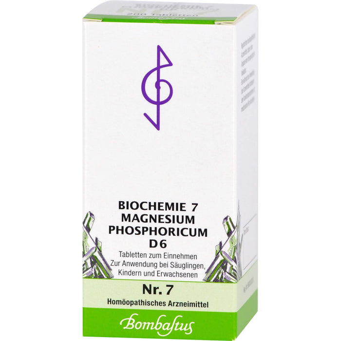 Biochemie 7 Magnesium phosphoricum Bombastus D6 Tbl., 200 St TAB