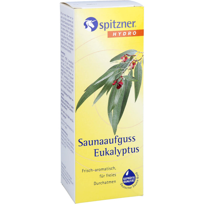 spitzner Hydro Saunaaufguss Eukalyptus, 190 ml Konzentrat