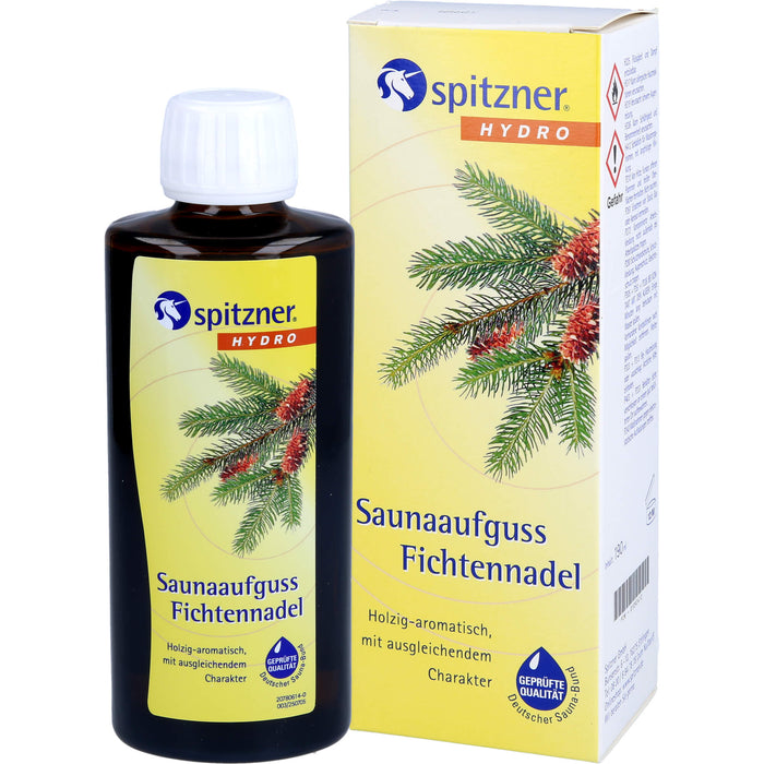 Spitzner Hydro Saunaaufguss Fichtennadel, 190 ml Konzentrat