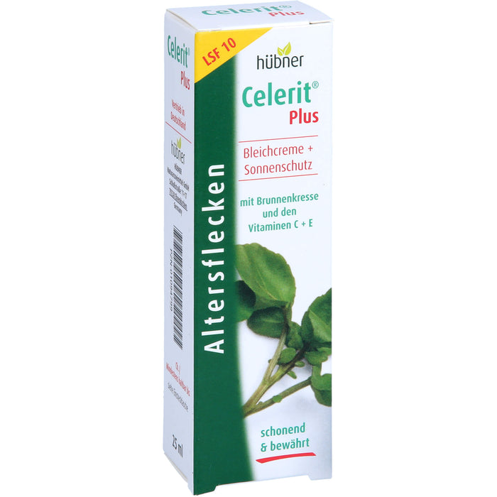 Celerit plus LSF 10 Bleichcreme bei Altersflecken, 25 ml Creme
