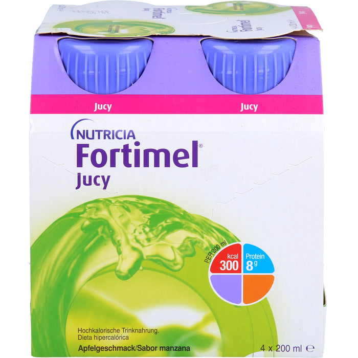 NUTRICIA Fortimel Jucy Trinknahrung mit Apfelgeschmack, 800 ml Lösung