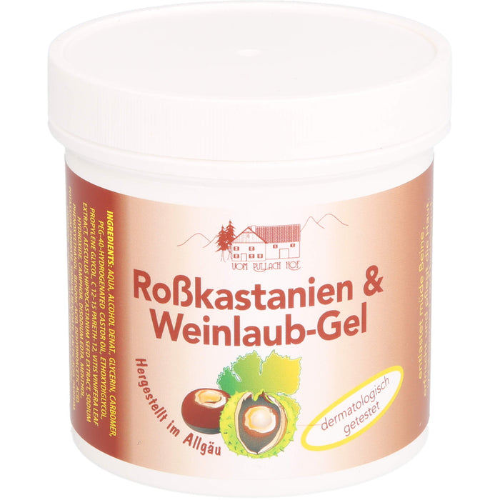 Pullach Hof Roßkastanien & Weinlaub-Gel, 250 ml Gel