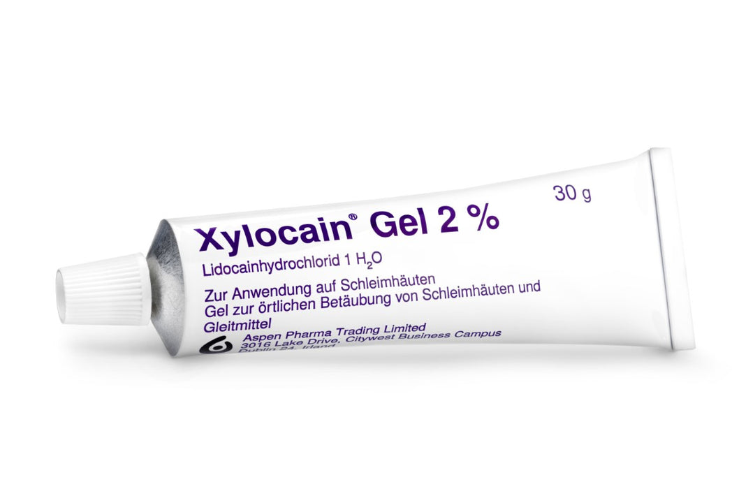Xylocain Gel 2 % zur örtlichen Betäubung und Gleitmittel, 30 g Gel
