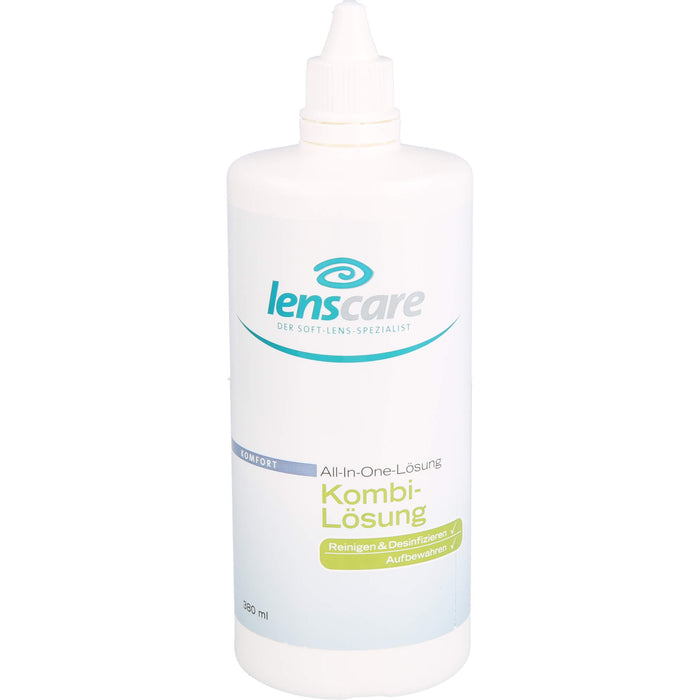 Lenscare Kombi-Lösung für weiche Kontaktlinsen, 380 ml Lösung