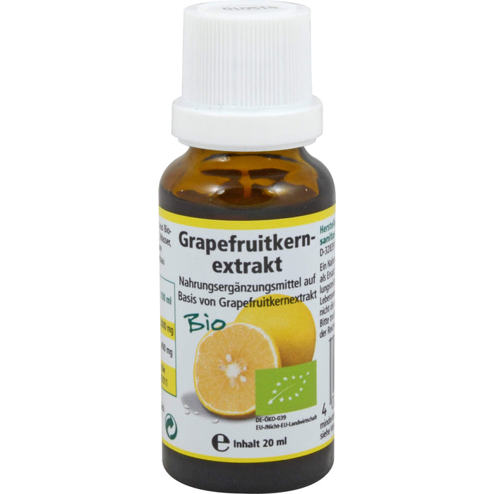 sanitas Grapefruitkernextrakt Bio Tropfen, 20 ml Lösung