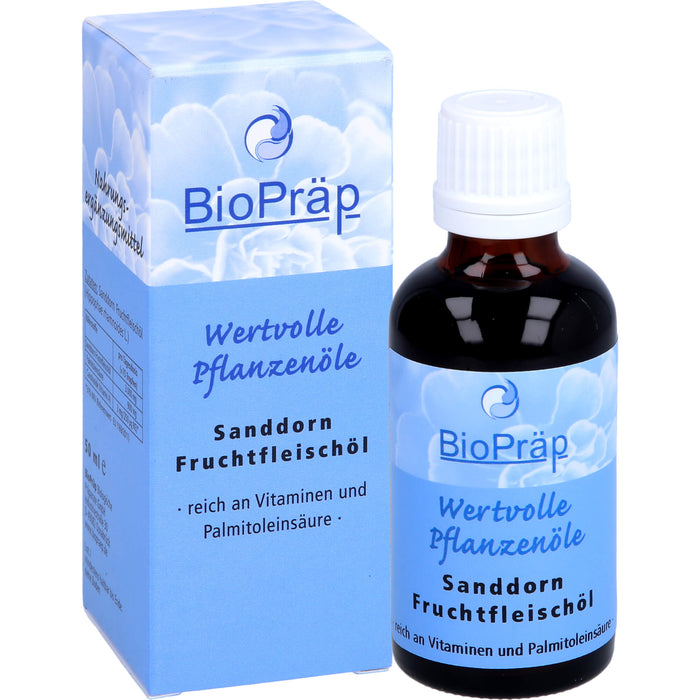 BioPräp Sanddorn Fruchtfleischöl, 50 ml Öl