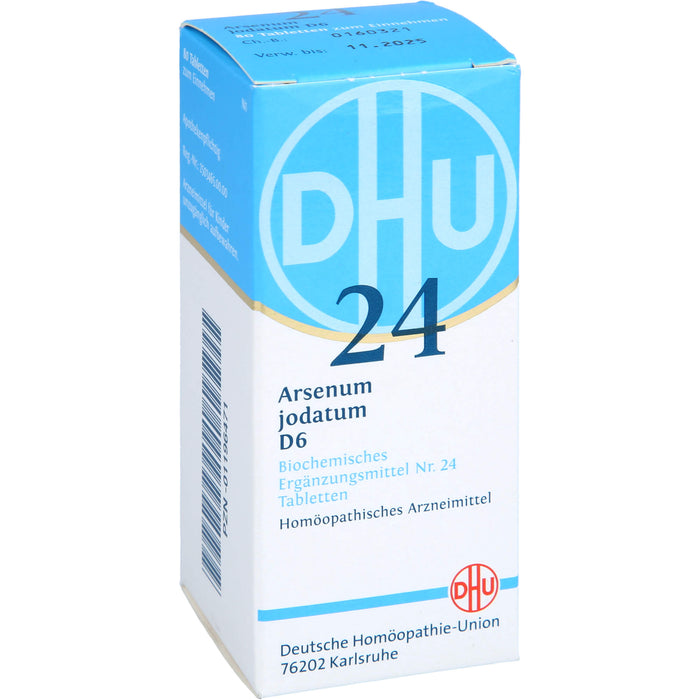 DHU Schüßler-Salz Nr. 24 Arsenum jodatum D6 Tabletten, 80 St. Tabletten