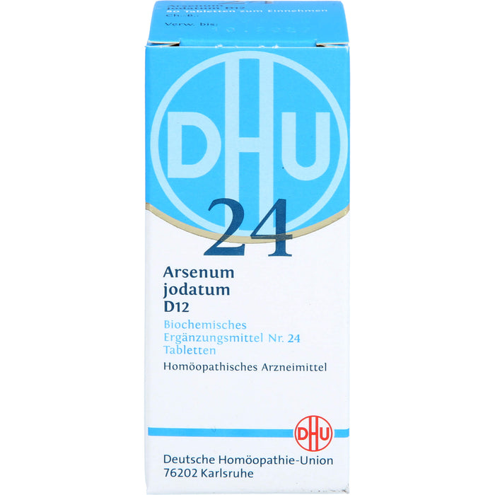DHU Schüßler-Salz Nr. 24 Arsenum jodatum D12 Tabletten, 80 St. Tabletten