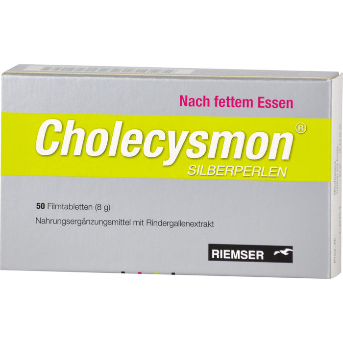 Cholecysmon Silberperlen, 50 St. Tabletten