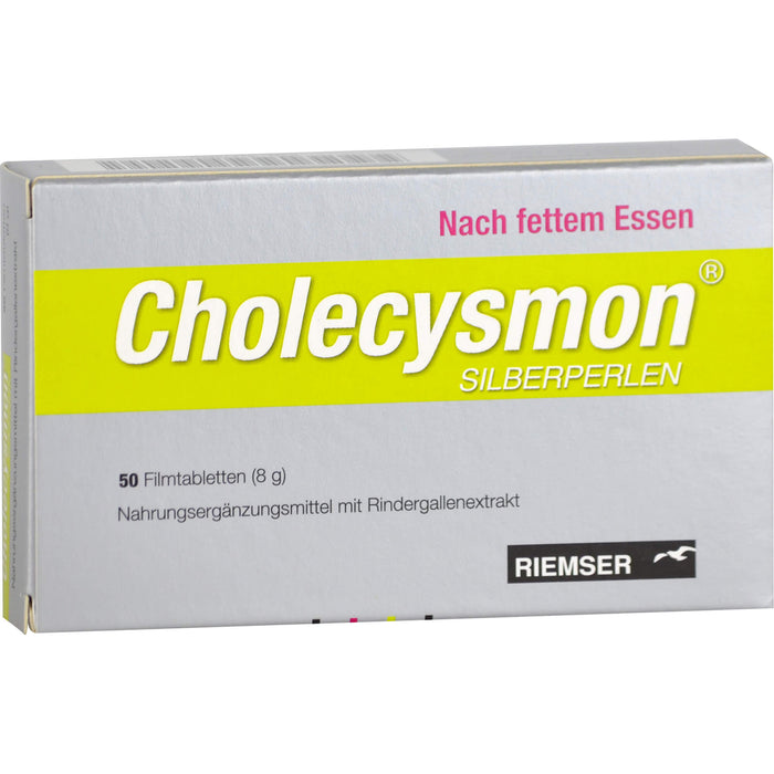 Cholecysmon Silberperlen, 50 St. Tabletten