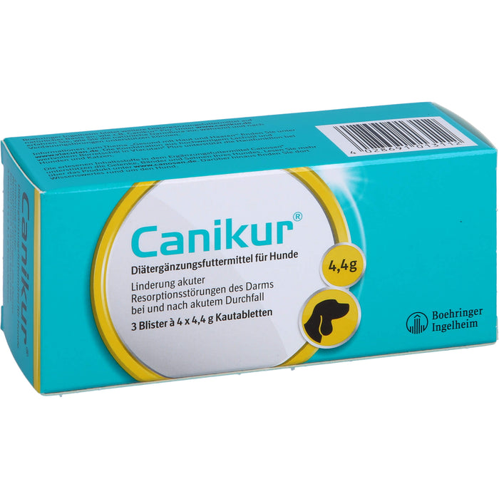 Canikur Kautabletten bei Durchfallerkrankungen bei Hunden, 12 St. Tabletten