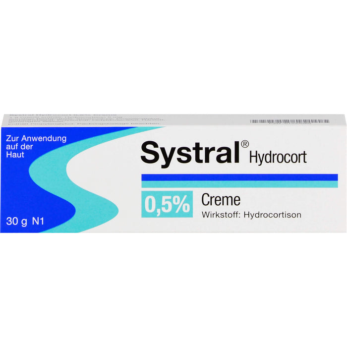 Systral Hydrocort 0.5% Creme bei allergischen & entzündlichen Hauterkrankungen, 30 g Creme