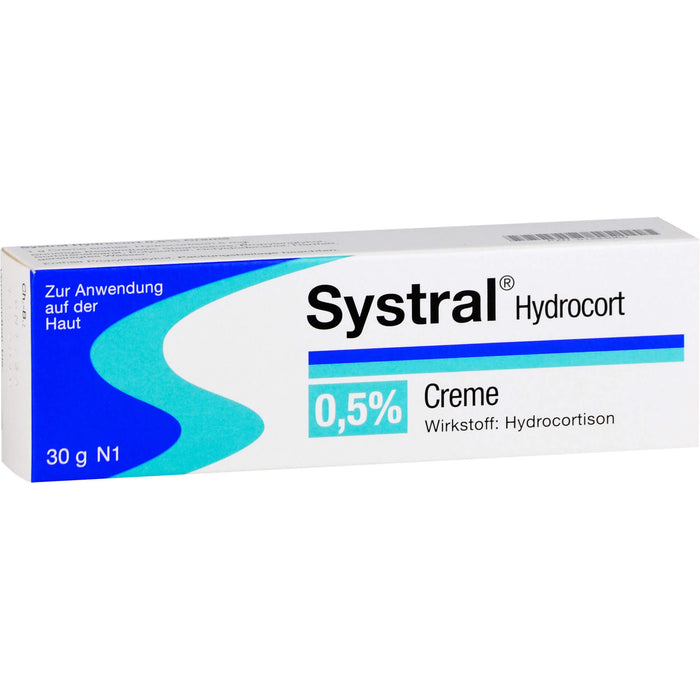 Systral Hydrocort 0.5% Creme bei allergischen & entzündlichen Hauterkrankungen, 30 g Creme