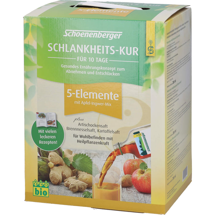 Schlankheits-Kur 5 Elemente Schoenenberger, 1 P SAF