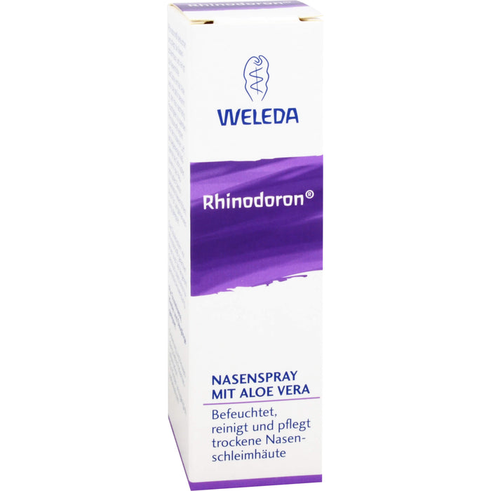 WELEDA Rhinodoron Nasenspray mit Aloe Vera, 20 ml Lösung