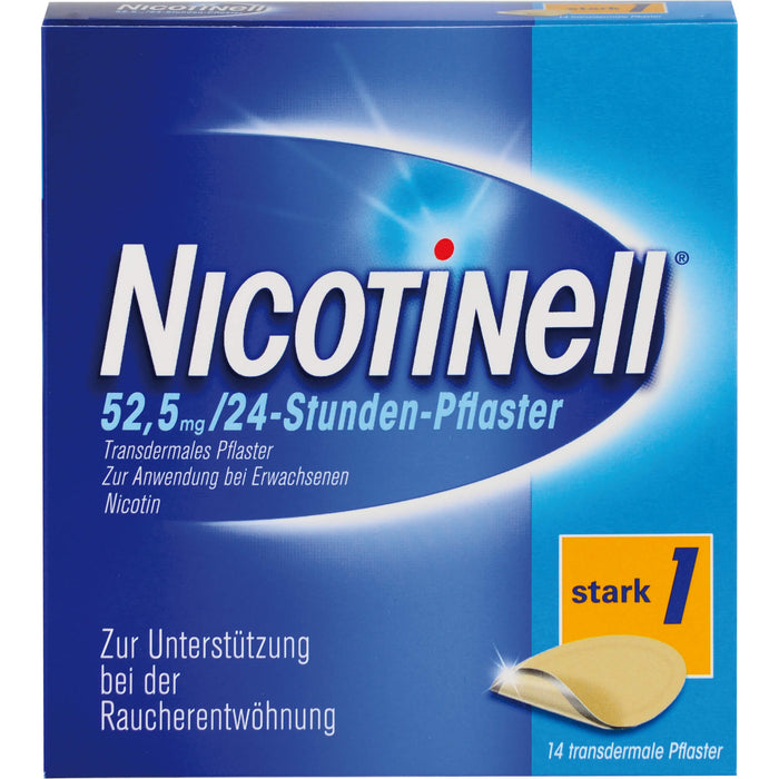 Nicotinell 21 mg / 24-Stunden-Pflaster Reimport EurimPharm, 14 St. Pflaster