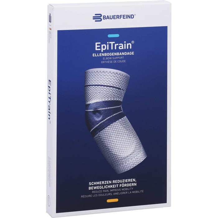 EpiTrain Aktivbandage Ellenbogen Gr. 4 titan, 1 St. Bandage