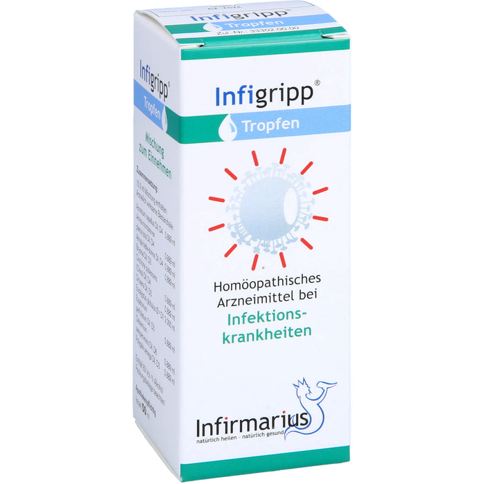 Infigripp Tropfen bei Infektionskrankheiten, 50 ml Lösung