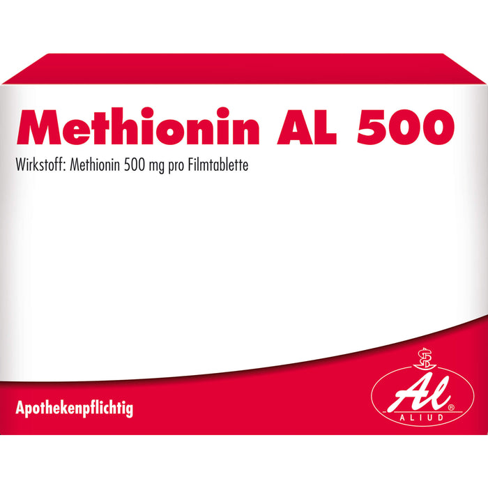 Methionin AL 500 Filmtabletten zur Harnansäuerung, 100 St. Tabletten