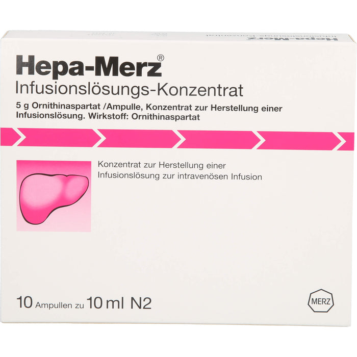 Hepa-Merz Infusionslösungs-Konzentrat, 100 ml Lösung