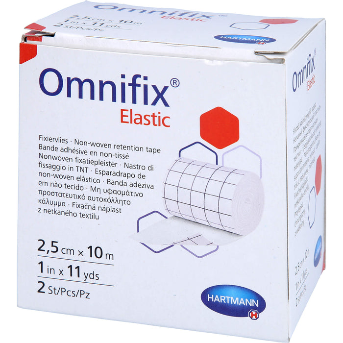 Omnifix elastic 2,5cmx10m Rolle, 2 St PFL