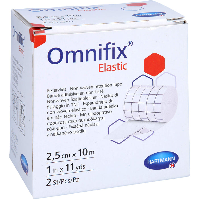 Omnifix elastic 2,5cmx10m Rolle, 2 St PFL