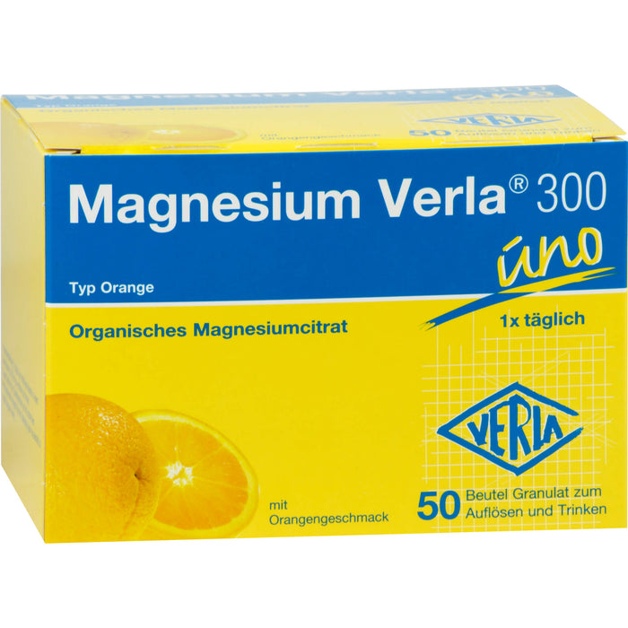 Magnesium Verla 300 uno Typ Orange Granulat, 50 St. Beutel