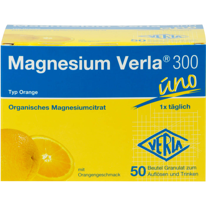 Magnesium Verla 300 uno Typ Orange Granulat, 50 St. Beutel