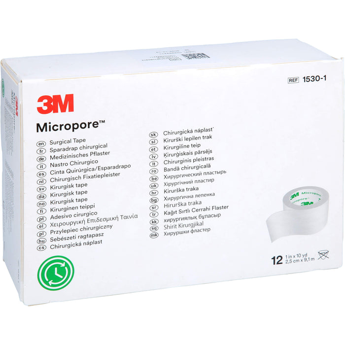 MICROPORE WEI 9,10MX2,50CM, 12 St PFL