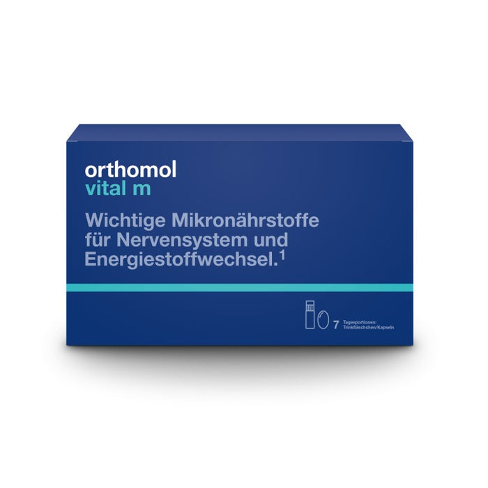 orthomol vital m Fläschchen/Kapseln , 7 St. Portionen