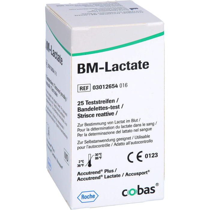 BM Lactate, 25 St TTR