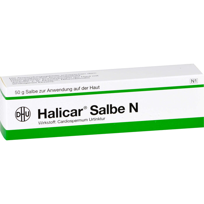 DHU Halicar Salbe N, 50 g Salbe