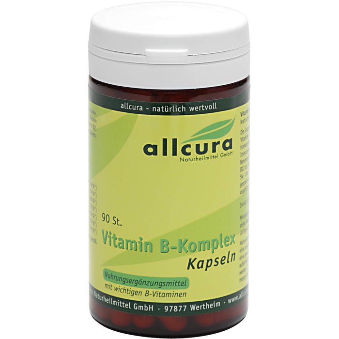 allcura Vitamin B-Komplex Kapseln, 90 St. Kapseln