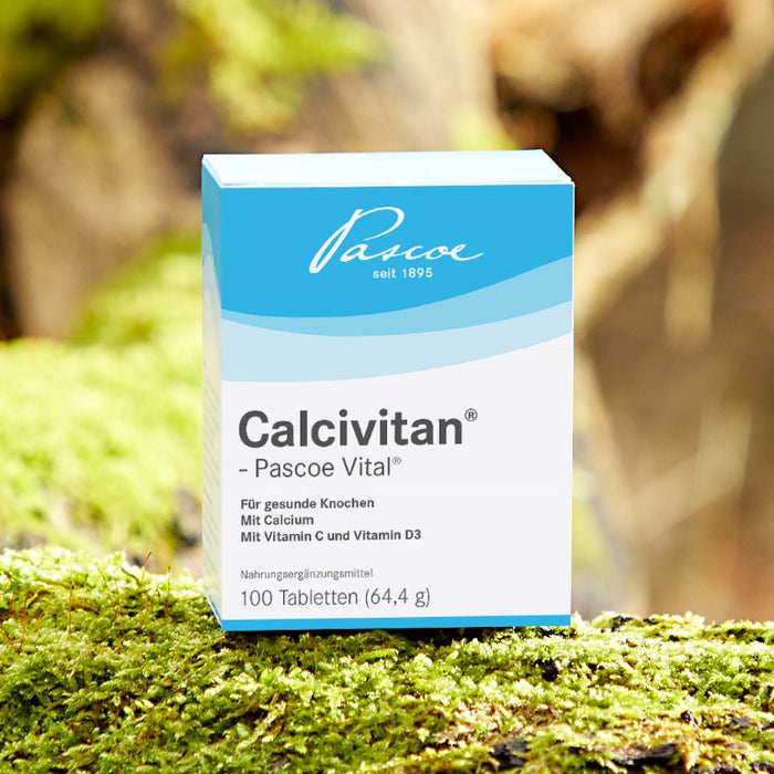 Calcivitan - Pascoe Vital Tabletten für gesunde Knochen, 100 St. Tabletten