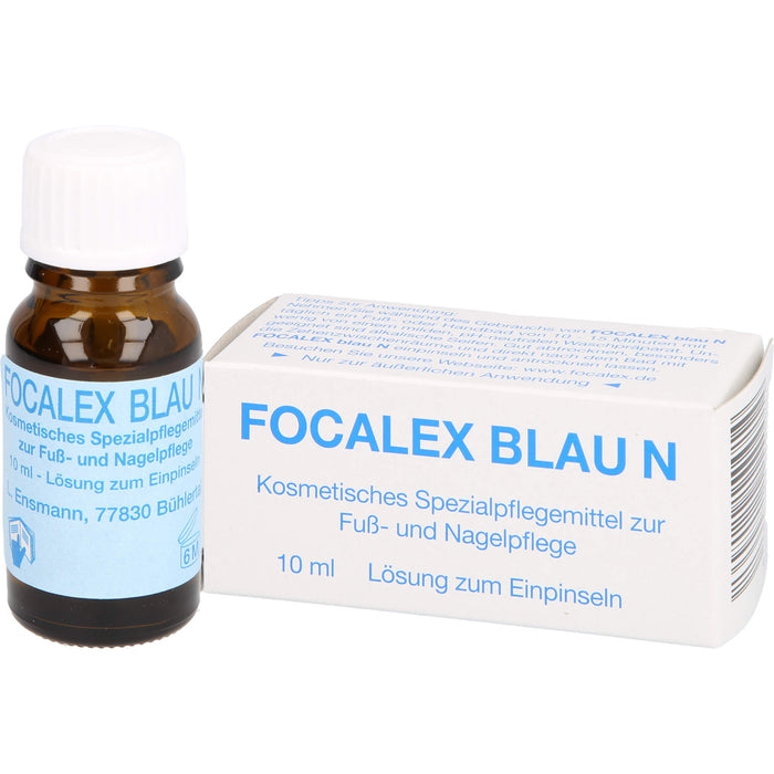 Focalex Blau N Lösung zur Fuß- und Nagelpflege, 10 ml Lösung