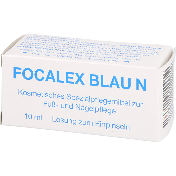 Focalex Blau N Lösung zur Fuß- und Nagelpflege, 10 ml Lösung