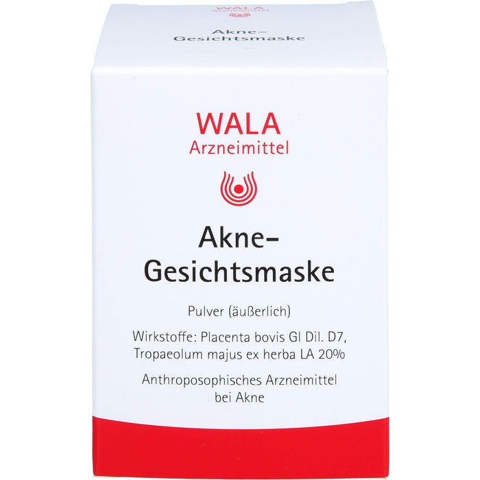WALA Akne-Gesichtsmaske Pulver, 100 g Pulver