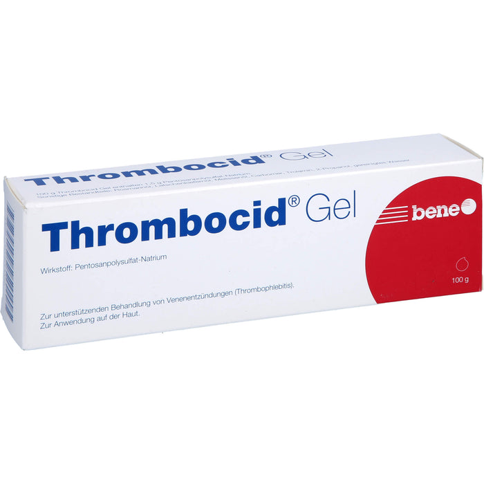 Thrombocid Gel bei Venenentzündungen, 100 g Gel