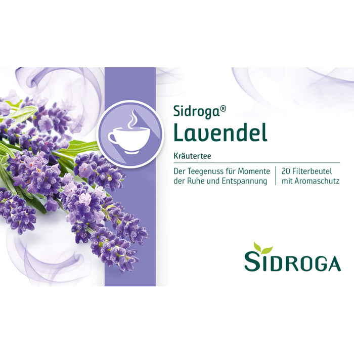 Sidroga Lavendel Arzneitee, 20 St. Filterbeutel