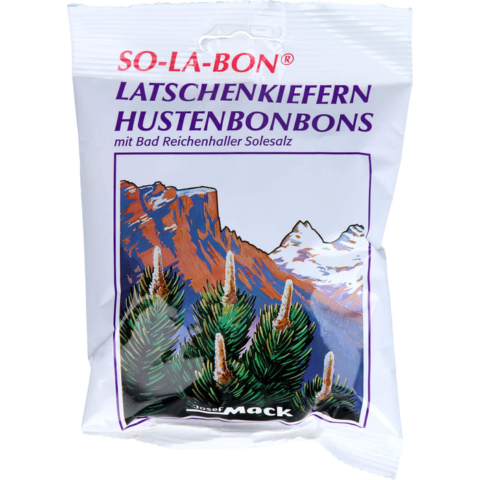 So-La-Bon Latschenkiefern-Hustenbonbons mit Solesalz, 75 g Bonbons