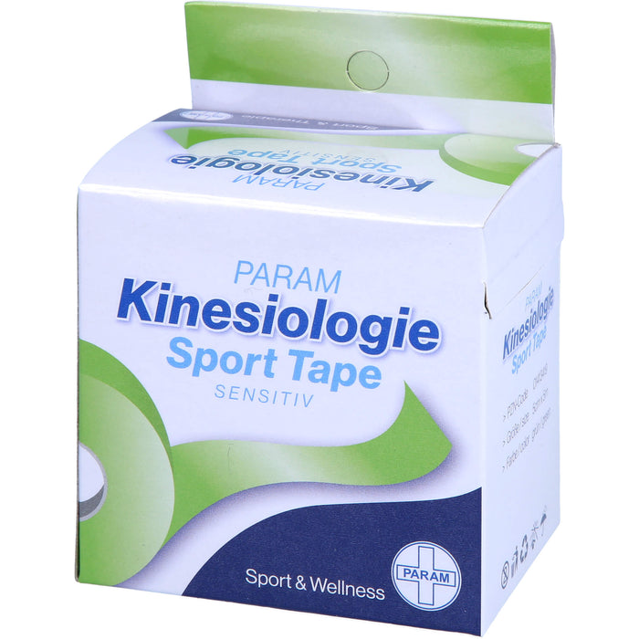 Kinesiologie Sport Tape 5cm x 5m Gruen, 1 St. Pflaster